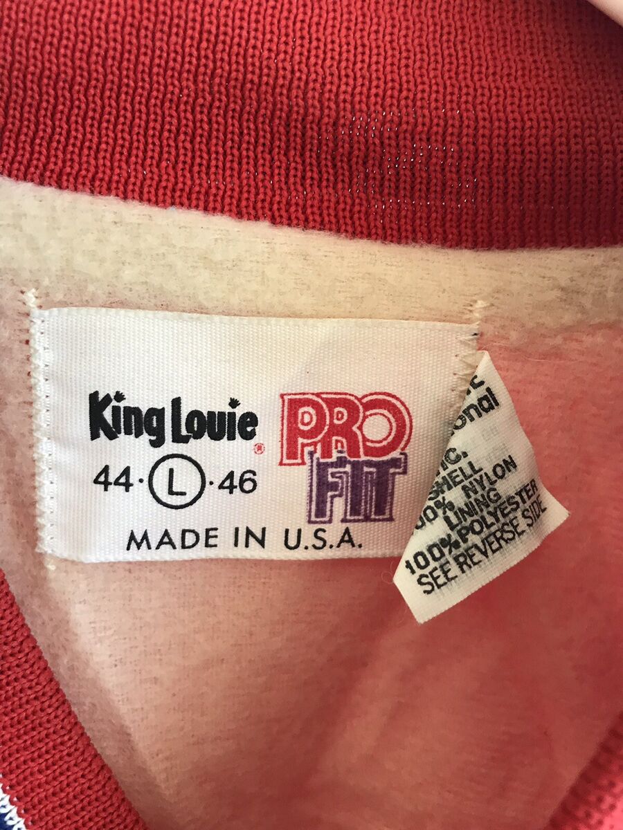 Vintage King Louie 89s 90s Pro Fit Red Satin Bomber Jacket Vintage King Louie 89s 90s Pro Fit Red Satin Bomber Jacket