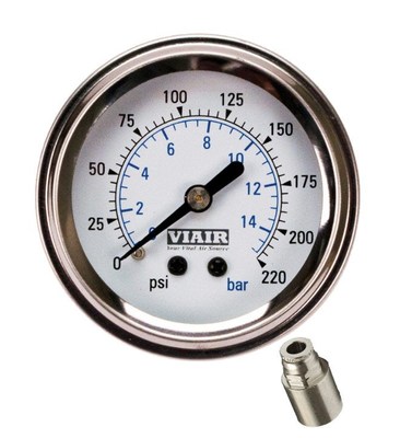 VIAIR 0-100 PSI 1.5 In. Tire Pressure Gauge At Tractor Supply Co - Foto 2