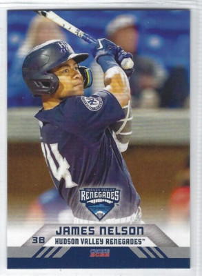 2022 Hudson Valley Renegades (Class A-New York Yankees) James Nelson