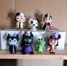 Funko Mystery Minis Disney Villains Bundle of 7 Maleficent Dragon Tick Tock Croc