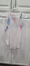 Victoria's Secret PINK Brand White Tank top, NWT, S