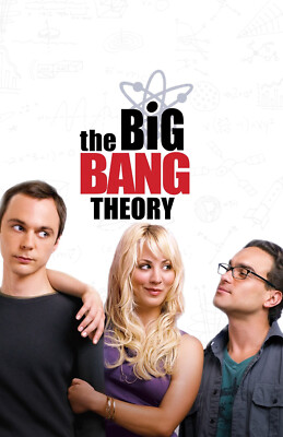 AA4565 The Big Bang Theory Film By Chuck Lorre 2007 Sitcom Movie Poster ...