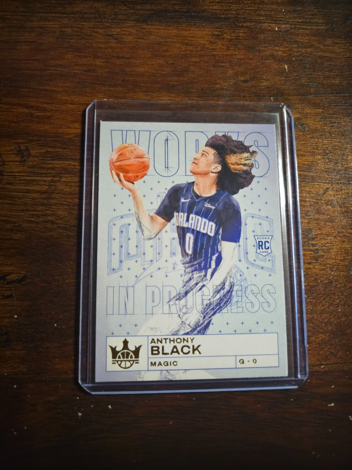 2023-24 Court Kings Anthony Black Rookie RC Works In Progress Insert SP 18 Magic