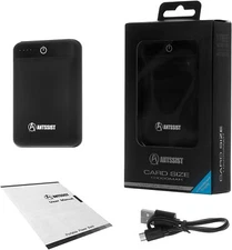 Antssist 10,000mAh, Ultra-Slim, Credit Card-Sized Power Bank with LED Indicator