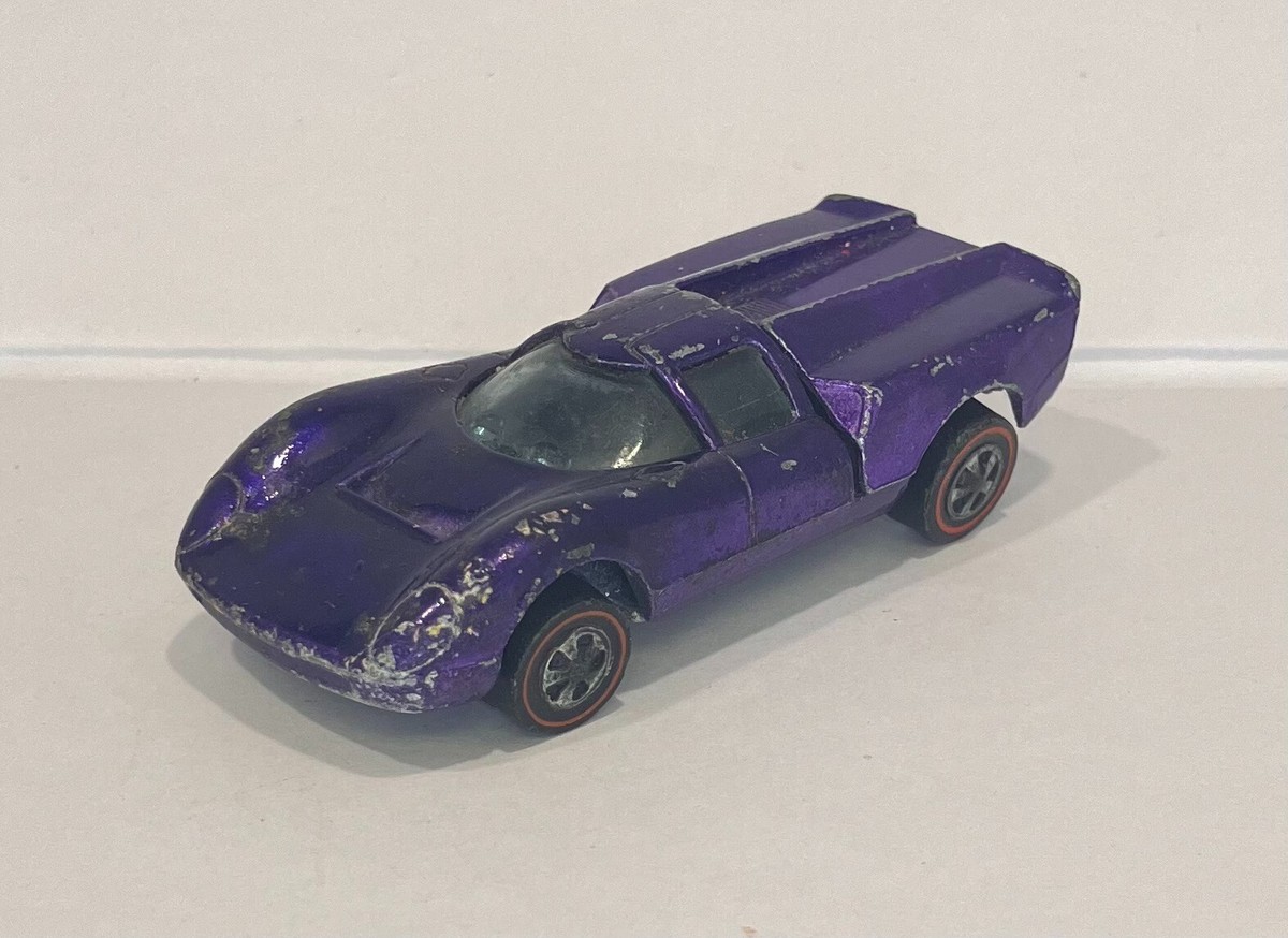 Vintage Hot Wheel 1968 Lola GT70 Purple Redline | eBay