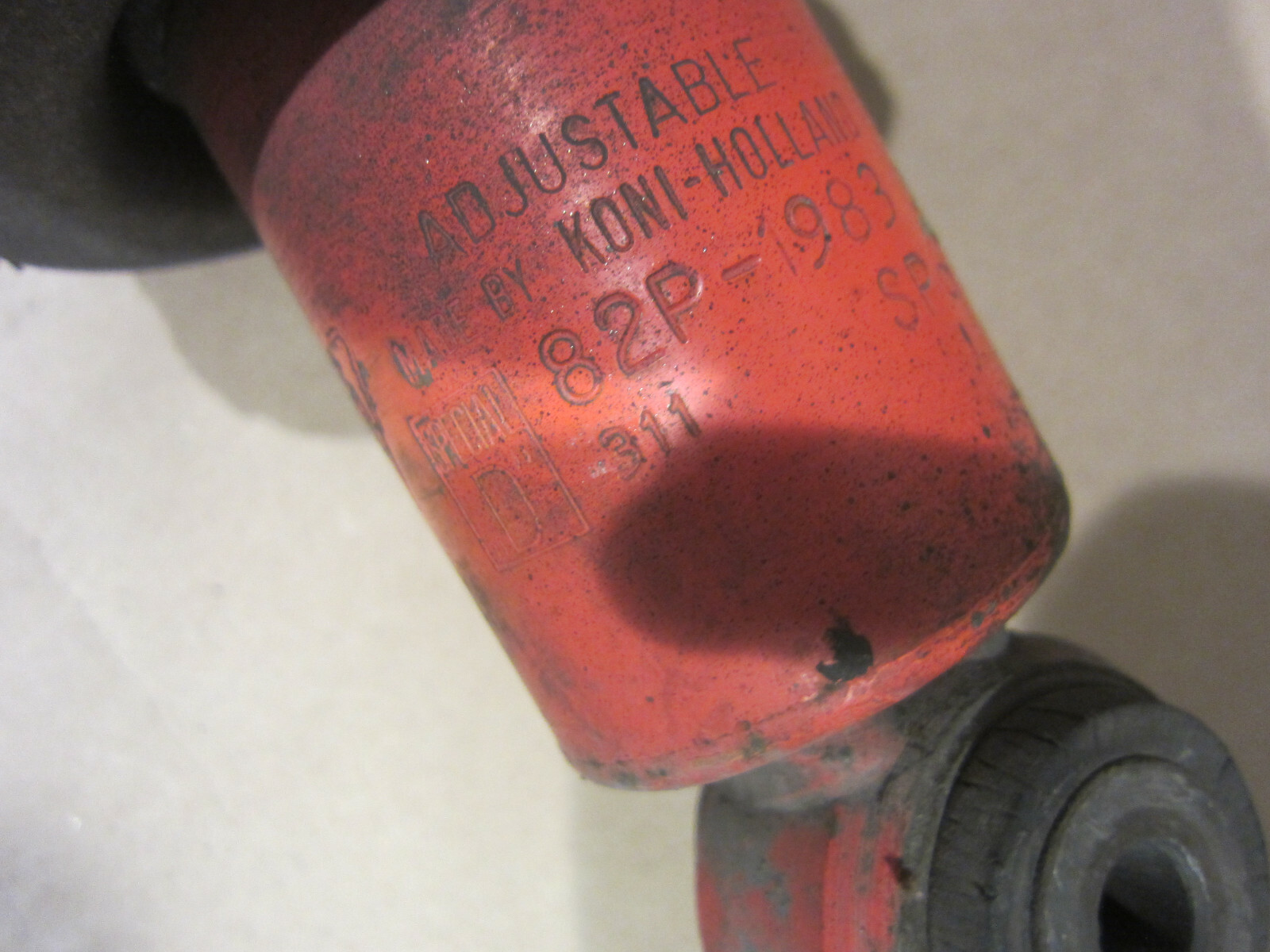 Ferrari 208, 308 - Rear Suspension Shock Absorber w/ Spring - P/N 110787