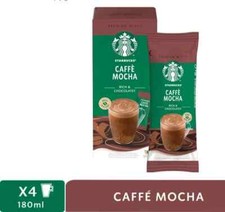 STARBUCKS aff Mocha Premium Mixes, 22g X 4 Free Shipping World Wide