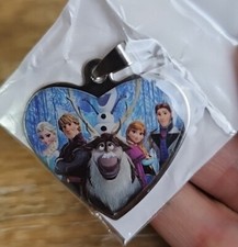 Disney Frozen Jewelry Pendant Silver Plated Necklace Pendant