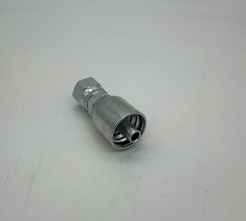 FJX-06-08 (25 Pack) Crimp Fittings 3/8" Hose x 1/2" JIC Female Swivel
