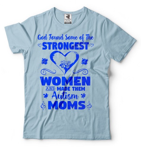 Autismo mamá Camiseta Concientización sobre el autismo Autismo madre camiseta mamá fuerte Tee - Imagen 3 de 11