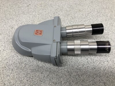 American Optical Spencer Binocular Microscope Head with Eyepieces