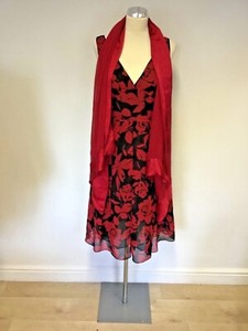 hobbs black floral dress