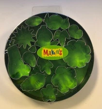 Makin's Clay Cutters 15/Pkg-Flowers &Leaves, (new, never open damaged packaging)