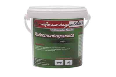 Reifenmontagepaste weiß 1kg premium (Made in Germany) frostsicher bis -15°