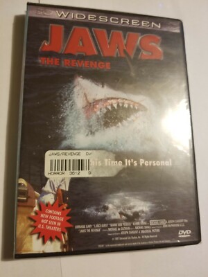 JAWS The REVENGE (1987) Michael Caine Lorraine Gary Mario Van Peebles DVD SEALED