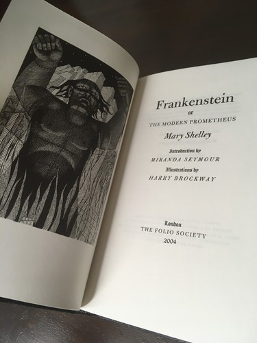 FOLIO SOCIETY - Frankenstein - Mary Shelley - Harry Brockway - VG - Picture 5 of 10