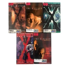 The X-Files-VHS 5 Tape Lot (Used Untested) See Description for Titles [Lot 2B]