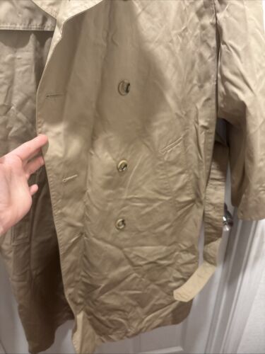 Vintage Misty Harbor Coat Jacket Size 42 Beige - Picture 4 of 6
