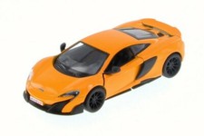 McLaren 675LT, Orange - Kinsmart 5392D - 1/36 Scale Diecast Model Toy Car