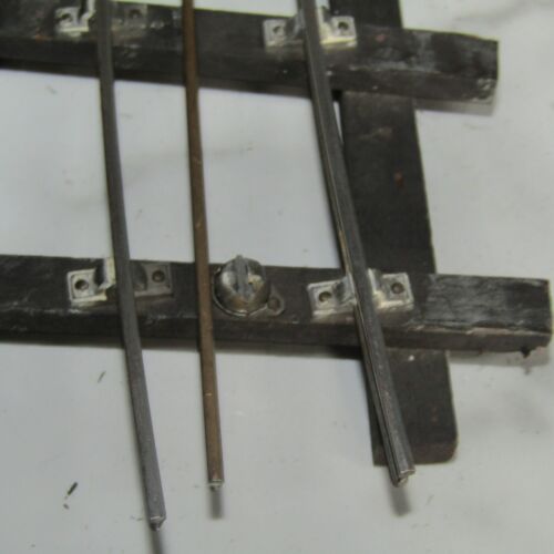 Bassett Lowke O Gauge 3 Rail Brass Centre Rail Track Point 46cm - Picture 5 of 5