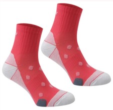 Image of 2 Pack Ladies Karrimor Sports Moisture Wicking Running Socks Size > 4-8