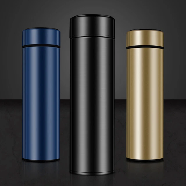 Smart Insulated Mug Stainless Steel Vacuum Cup Thermos Bottle LED Display 500ml - Bild 2 von 4