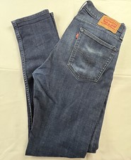 Levis 510 Mens Skinny Fit Style Dark Wash 5 Pocket Denim Blue Jeans 31x32
