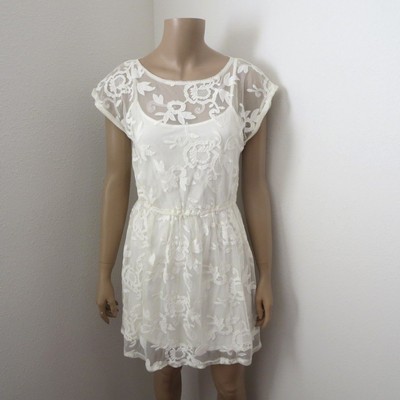 hollister white dress
