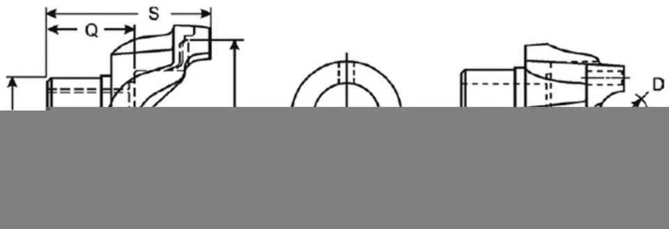 Yugo de extremo del eje de transmisión-FSGR DANA Spicer 2-4-6111X Foto 3 de 4