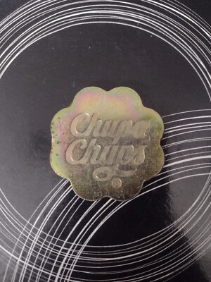 OFFIZIELLE CHUPA CHUPS SELTENE METALL POG SLAMMER (wie gesehen) Pogs Caps