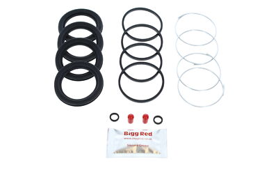for FORD Escort Front Brake Caliper Seal Rebuild Repair Kit +CASTING SEALS