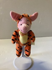 Disney Bean Bag Plush WINNIE THE POOH PIGLET AS TIGGER 8  