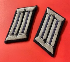 WW2 German collar tab patch set heer wehrmacht transport officer insignia estate
