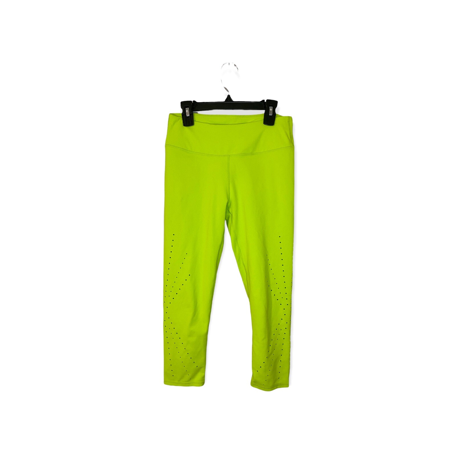FABLETICS Womens Angela Capri Size Small Lime green Stretch Activewear -sold Out image 3