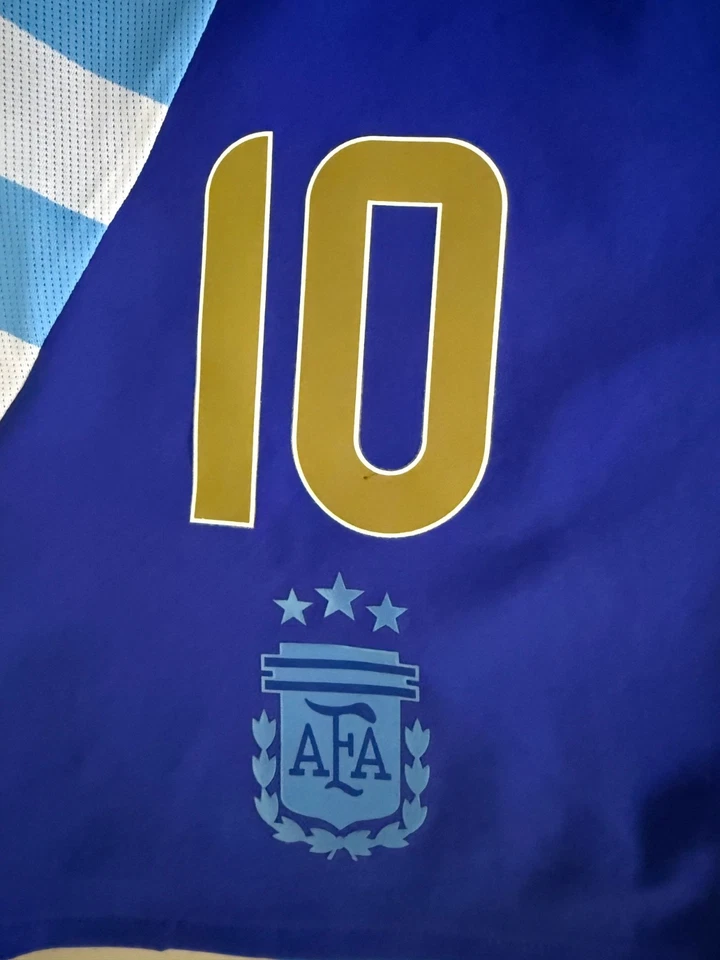 MESSI ARGENTINA 2025 MATCH SHORT PLAYER ISSUE -M- - Image 2 of 4