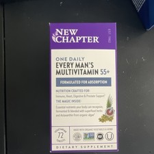 New Chapter One Daily Every Man's Multivitamin 55 Immune Prostate 72 Tablets