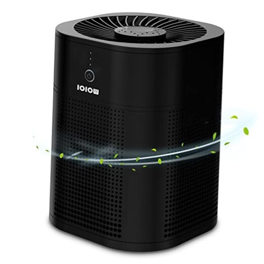 H13 True HEPA Air Purifier for Bedroom with 3-Stage Filtration System