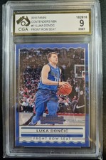 2019 PAININI CONTENDERS FRONT ROW SEAT LUKA DONCIC CGA9 MINT