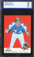 1969 TOPPS #53 BOB LILLY ISA 9 COWBOYS HOF *ADT4669