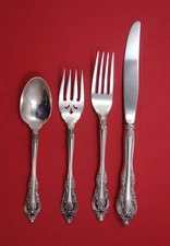 Oneida Mediterranea Sterling Silver Regular Size 4 Piece Place Setting(s)