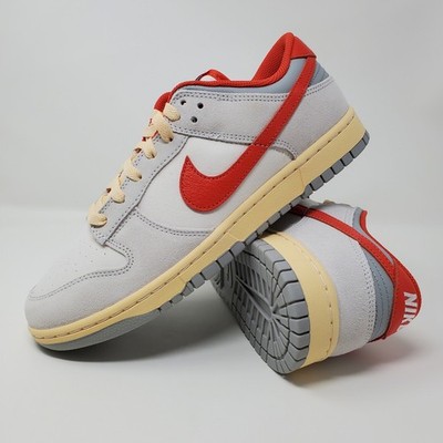 New Nike Dunk Low 85 Athletic Department Sail/Picante FJ5429 