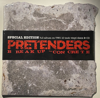 BRAND NEW SEALED Pretenders Break Up the Concrete 2 x 10'' Vinyl LP & CD Set