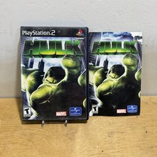 Hulk (Sony PlayStation 2, PS2 2003) CIB / Complete - Tested