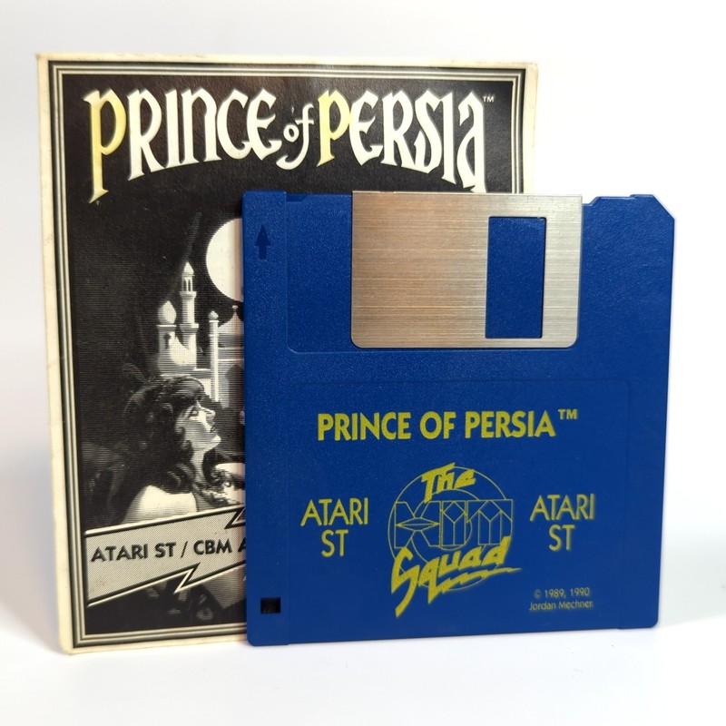 Prince of Persia (Atari ST) 3.5in Floppy Disk + Sleeve/Manual - Untested