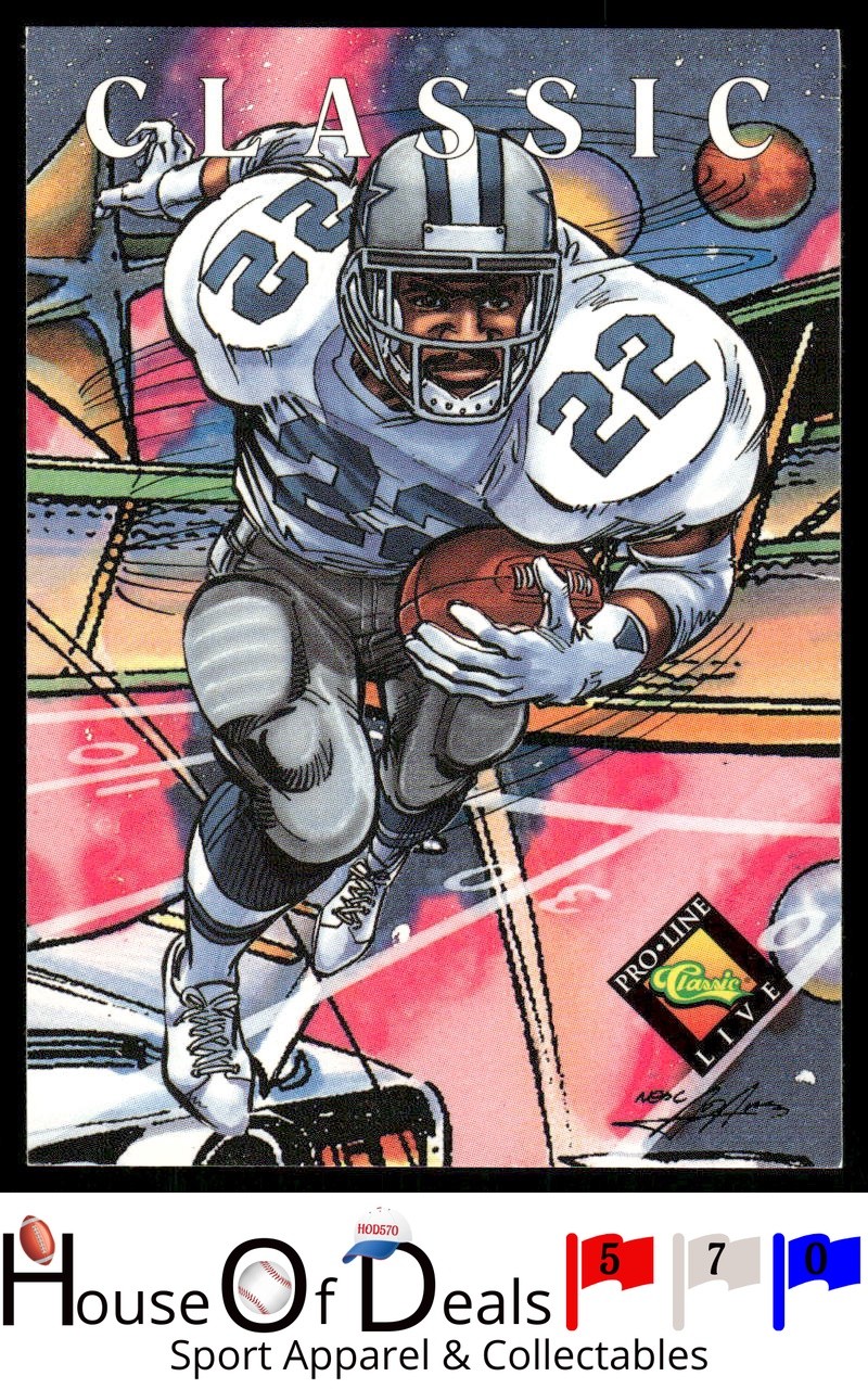1994 Pro Line Live #404 Emmitt Smith Dallas Cowboys Football card