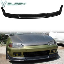 For 92-95 Honda Civic Front Bumper Lip Type Concept Spoiler Kit Chin Splitter Pu For 92-95 Honda Civic Front Bumper Lip Type Concept Spoiler Kit Chin Splitter Pu