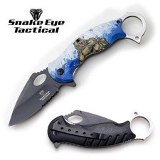 Snake Eye Tactical Karambit Tactical Spring Assist SE-1301D3DP