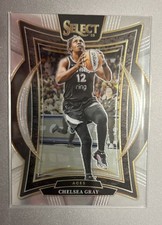2025 Panini Select WNBA - Concourse Chelsea Gray #8 Silver Prizm