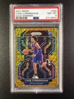 2021-22 Panini Prizm CADE CUNNINGHAM 8/10 Rookie RC Gold Shimmer Prizm PSA 8