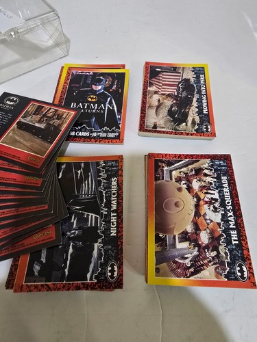 BATMAN RETURNS (Topps 1992) Complete Movie Trading Card Set +STADIUM CLUB SUBSET - Picture 4 of 5